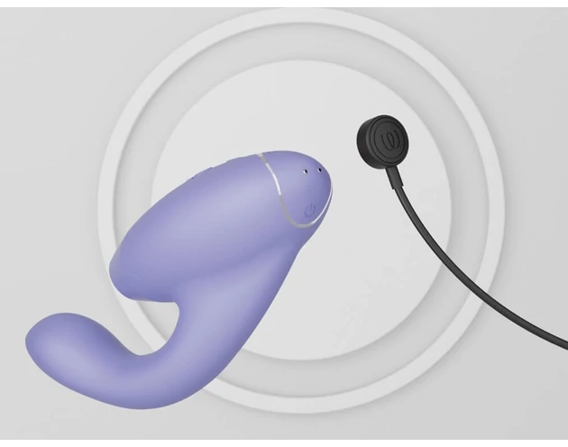 Womanizer Duo 2 - 2in1 G-pont vibrátor (lila)