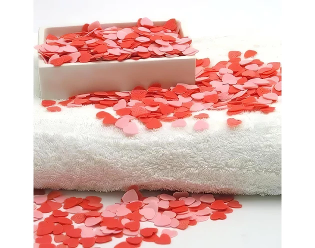 Hearts - illatos rózsaszirmok fürdő konfetti (30g)