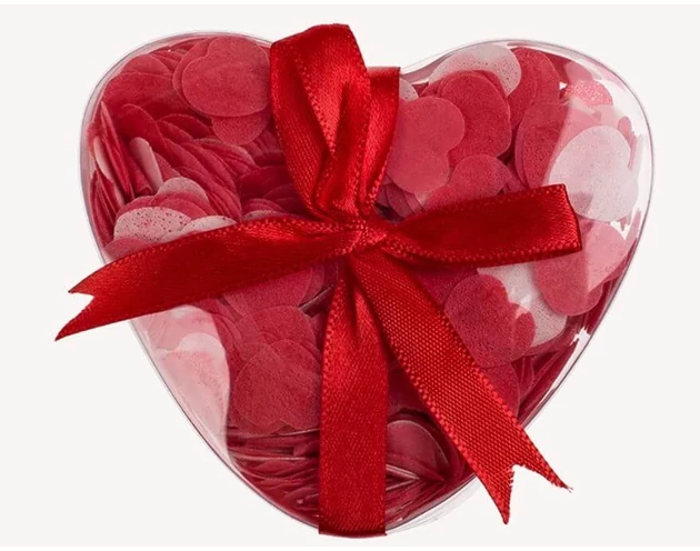 Hearts - illatos rózsaszirmok fürdő konfetti (30g)