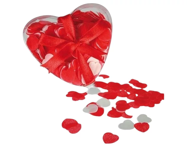Hearts - illatos rózsaszirmok fürdő konfetti (30g)
