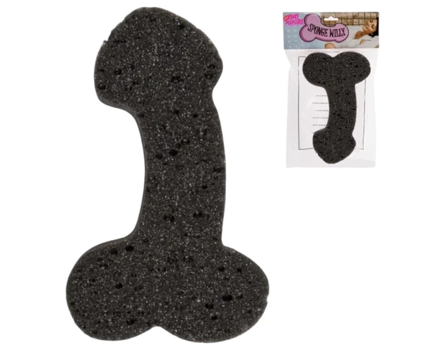 Pénisz formájú szivacs (változatos színek)