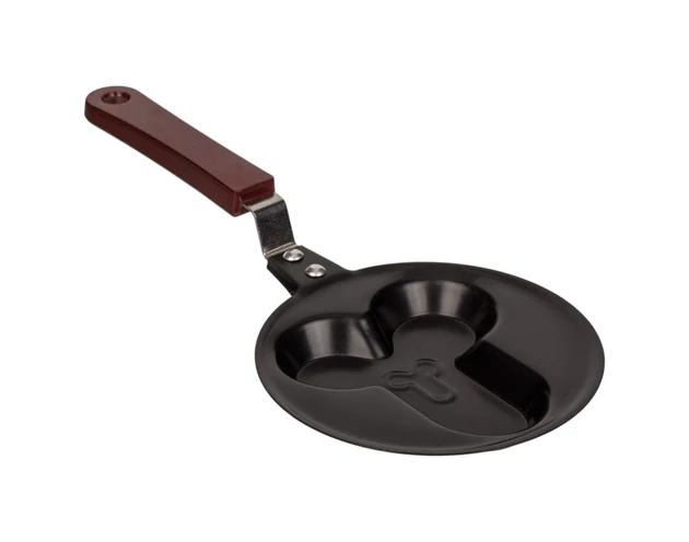 Pénisz formájú tükörtojás serpenyő