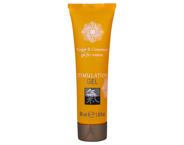 HOT Shiatsu - stimuláló krém nőknek - gyömbér és fahéj (30ml)