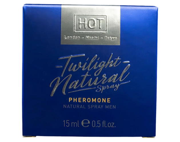 HOT Twilight Natural - férfi feromon parfüm (15ml) - illatmentes