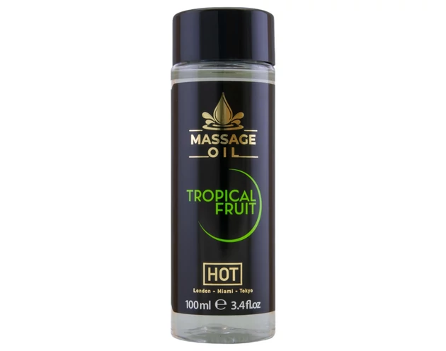 HOT bőrápoló masszázsolaj - trópusi gyümölcs (100ml)