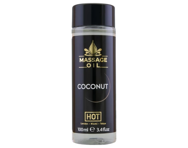 HOT bőrápoló masszázsolaj - kókusz (100ml)