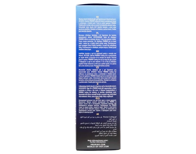 HOT Prorino - erős hűsítő intim krém férfiaknak (100ml)