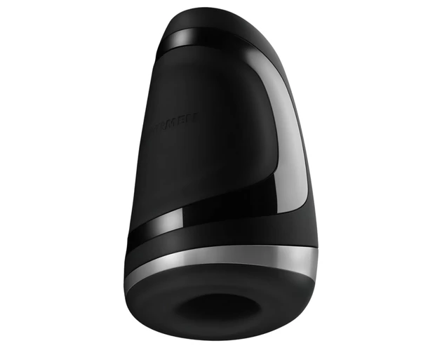 Satisfyer Men Heat Vibration - melegítő makkvibrátor (fekete)