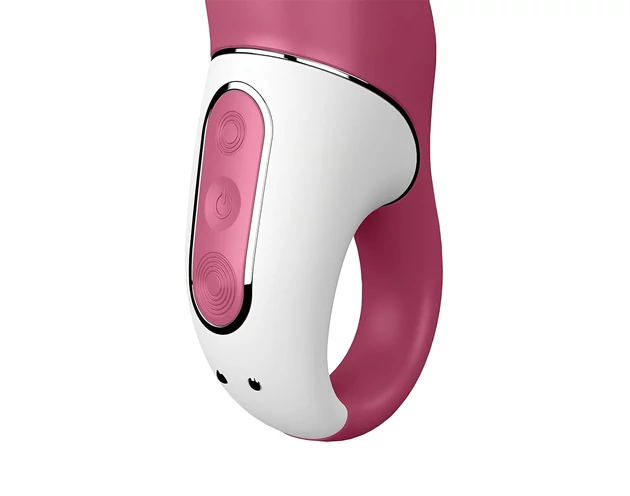 Satisfyer Petting Hippo - akkus, vízálló vibrátor (pink)
