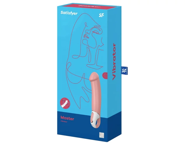 Satisfyer Master - vízálló, akkus vibrátor (natúr)