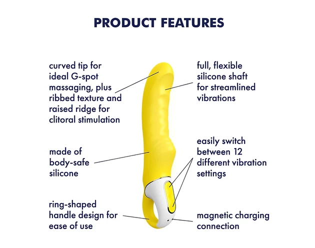 Satisfyer Yummy Sunshine - vízálló G-pont vibrátor (sárga)