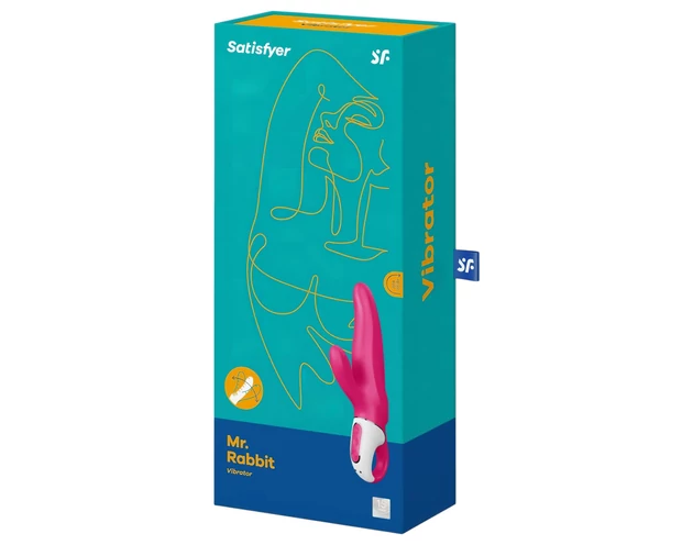 Satisfyer Mr. Rabbit - vízálló csiklókaros vibrátor (pink)