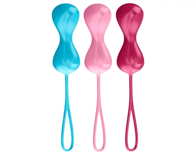 Satisfyer Power Balls - mozgó golyós gésagolyó szett (3db)