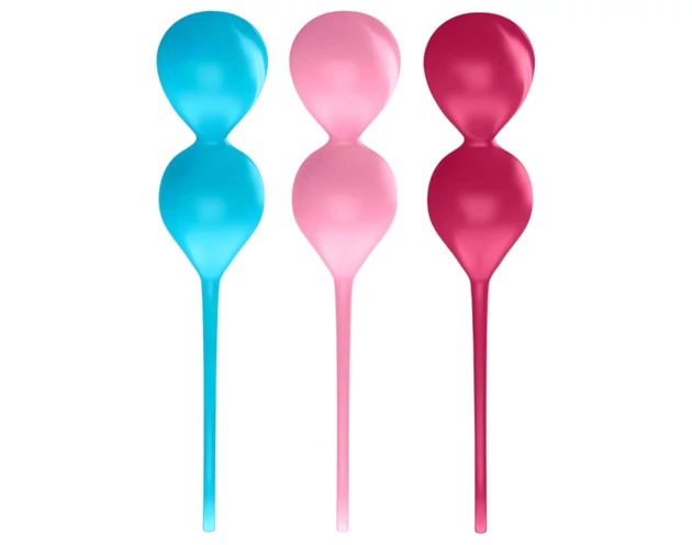 Satisfyer V Balls - gésagolyó duó szett (3 részes)