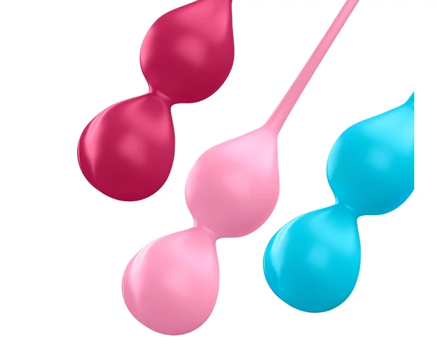 Satisfyer V Balls - gésagolyó duó szett (3 részes)