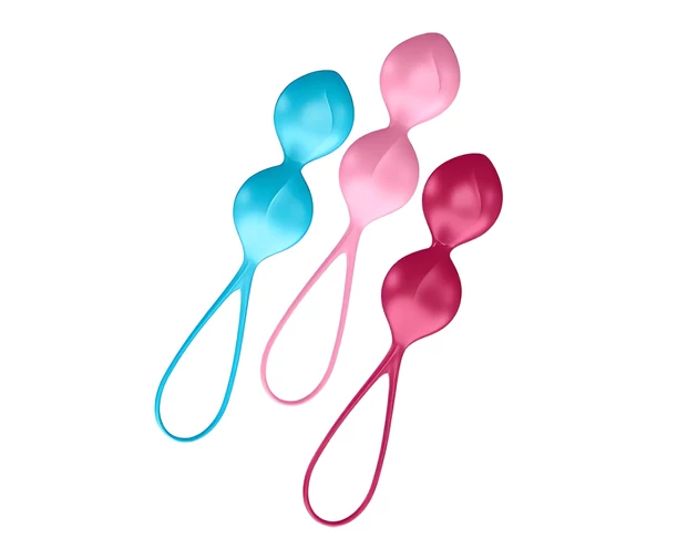 Satisfyer V Balls - gésagolyó duó szett (3 részes)