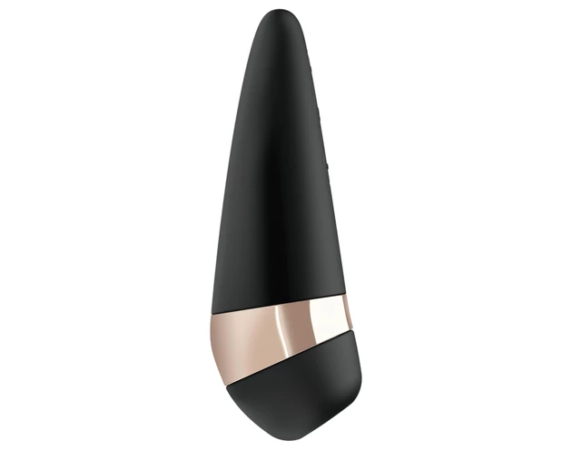 Satisfyer Pro 3+ - vízálló, akkus csiklóizgató vibrátor (fekete)