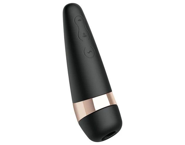 Satisfyer Pro 3+ - vízálló, akkus csiklóizgató vibrátor (fekete)