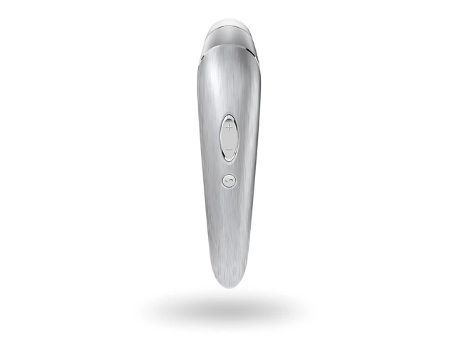 Satisfyer Luxury High Fashion - léghullámos csiklóizgató (ezüst)