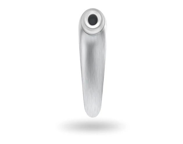 Satisfyer Luxury High Fashion - léghullámos csiklóizgató (ezüst)