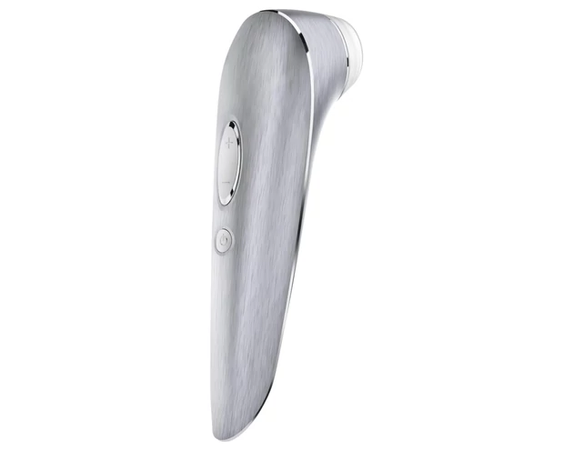 Satisfyer Luxury High Fashion - léghullámos csiklóizgató (ezüst)