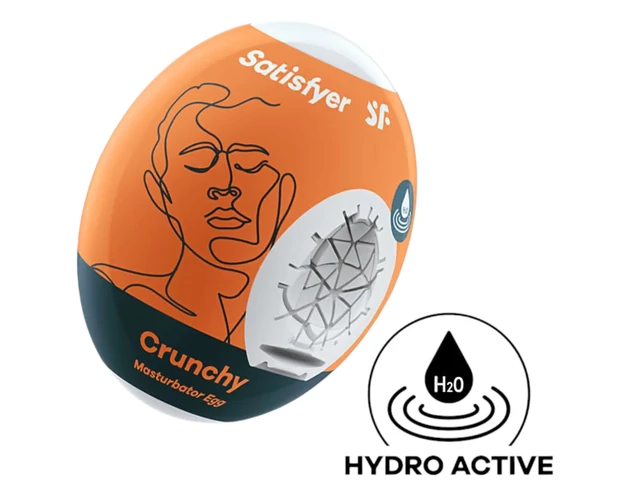 Satisfyer Egg Crunchy - tojás maszturbátor (1db)