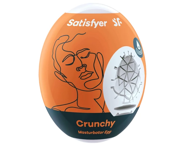 Satisfyer Egg Crunchy - tojás maszturbátor (1db)