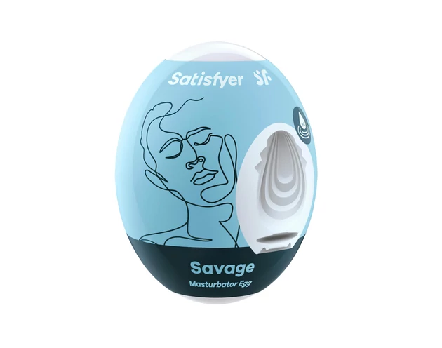 Satisfyer Egg Savage - tojás maszturbátor (1db)