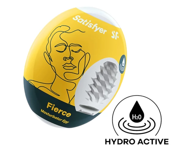 Satisfyer Egg Fierce - tojás maszturbátor (1db)