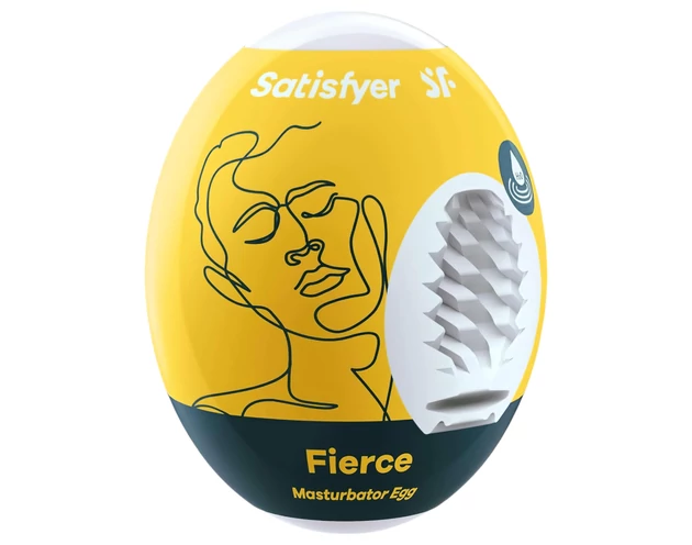 Satisfyer Egg Fierce - tojás maszturbátor (1db)