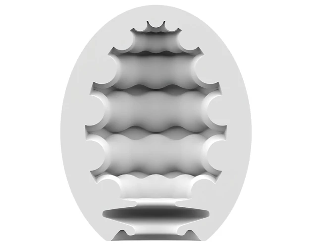 Satisfyer Egg Riffle - tojás maszturbátor szett (3db)