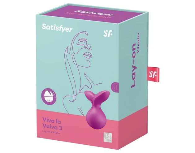 Satisfyer Viva la Vulva 3 - csikló vibrátor (viola)