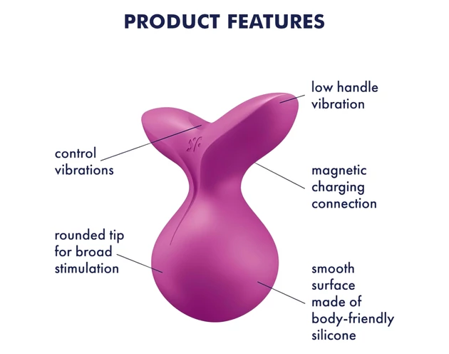 Satisfyer Viva la Vulva 3 - csikló vibrátor (viola)