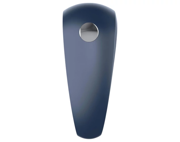 Satisfyer Power Ring - vízálló vibrációs péniszgyűrű (szürke)