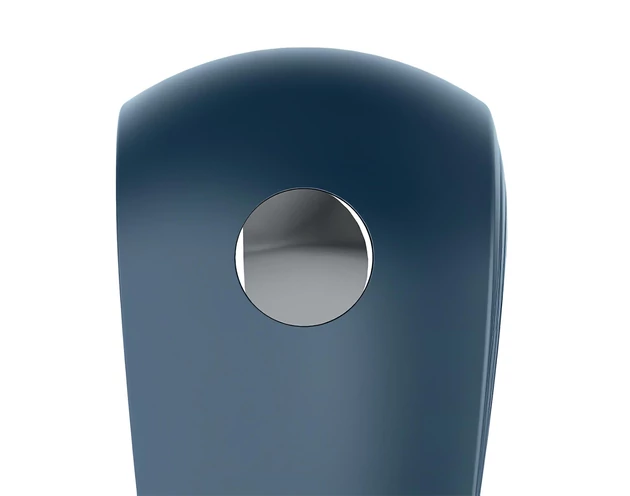Satisfyer Power Ring - vízálló vibrációs péniszgyűrű (szürke)