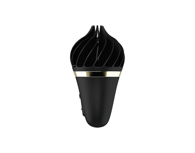 Satisfyer Sweet Treat - akkus, forgó csikló vibrátor (fekete)