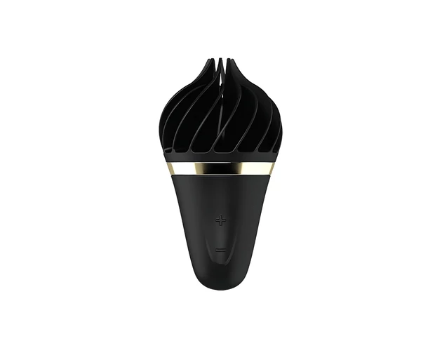 Satisfyer Sweet Treat - akkus, forgó csikló vibrátor (fekete)