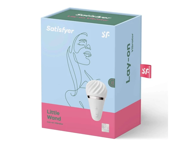 Satisfyer Little Wand - akkus csiklóvibrátor (fehér)