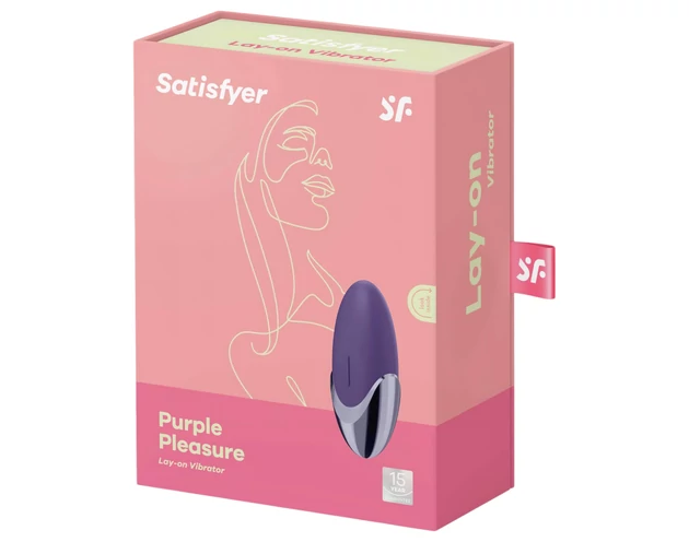 Satisfyer Purple Pleasure - akkus csikló vibrátor (lila)
