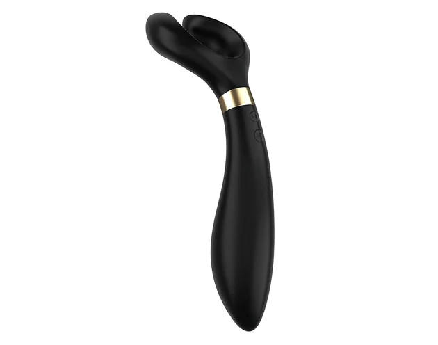 Satisfyer Endless Fun - akkus, vízálló párvibrátor (fekete)