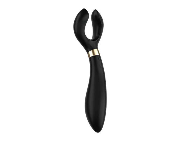 Satisfyer Endless Fun - akkus, vízálló párvibrátor (fekete)