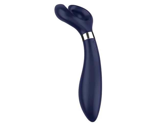 Satisfyer Endless Fun - akkus, vízálló párvibrátor (kék)