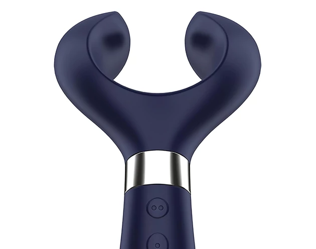 Satisfyer Endless Fun - akkus, vízálló párvibrátor (kék)