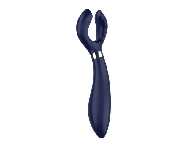 Satisfyer Endless Fun - akkus, vízálló párvibrátor (kék)