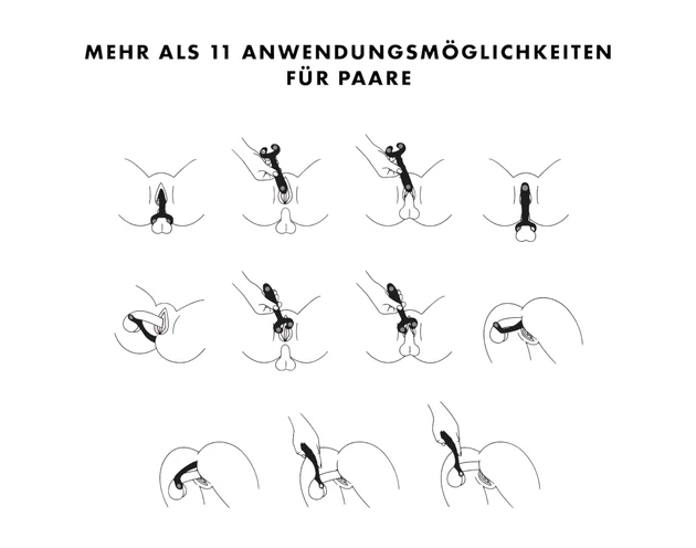 Satisfyer Endless Fun - akkus, vízálló párvibrátor (kék)