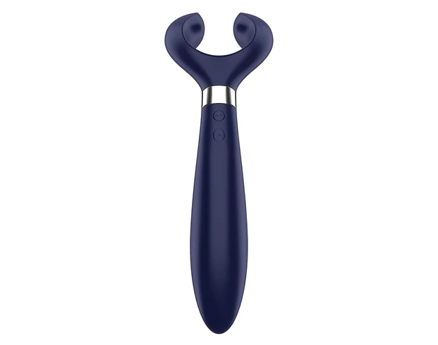 Satisfyer Endless Fun - akkus, vízálló párvibrátor (kék)