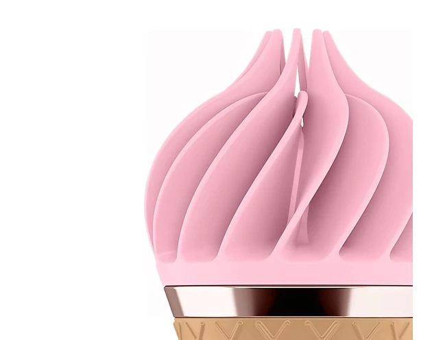 Satisfyer Sweet Treat - akkus, forgó csikló vibrátor (pink-barna)