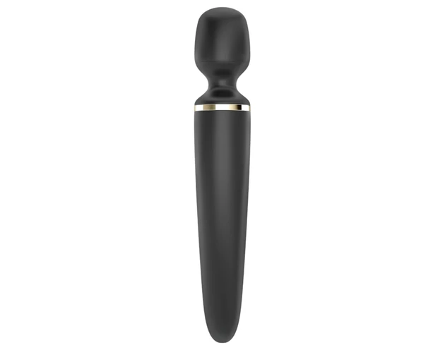 Satisfyer Wand-er Woman - vízálló masszírozó vibrátor (fekete)