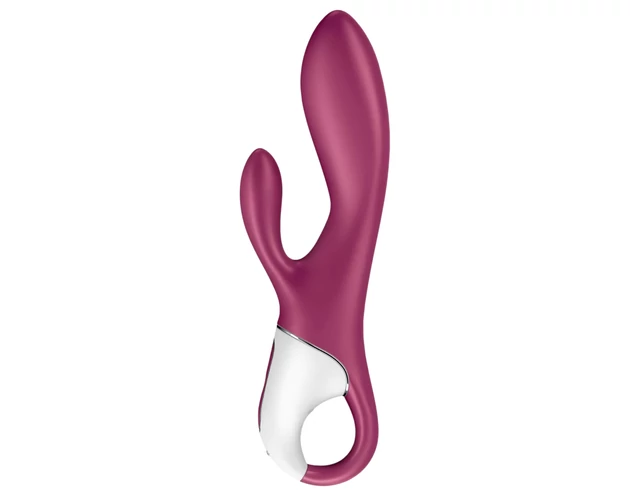 Satisfyer Heated Affair - melegítő, csiklókaros vibrátor (piros)