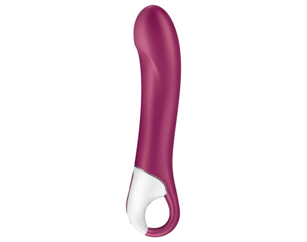 Satisfyer Big Heat - akkus, melegítő G-pont vibrátor (piros)
